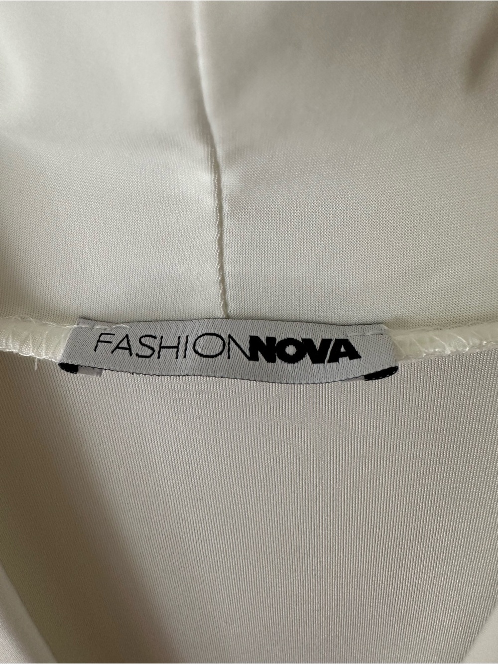 Fashion Nova Cream Maxi Dress Romper - Picture 3 of 8